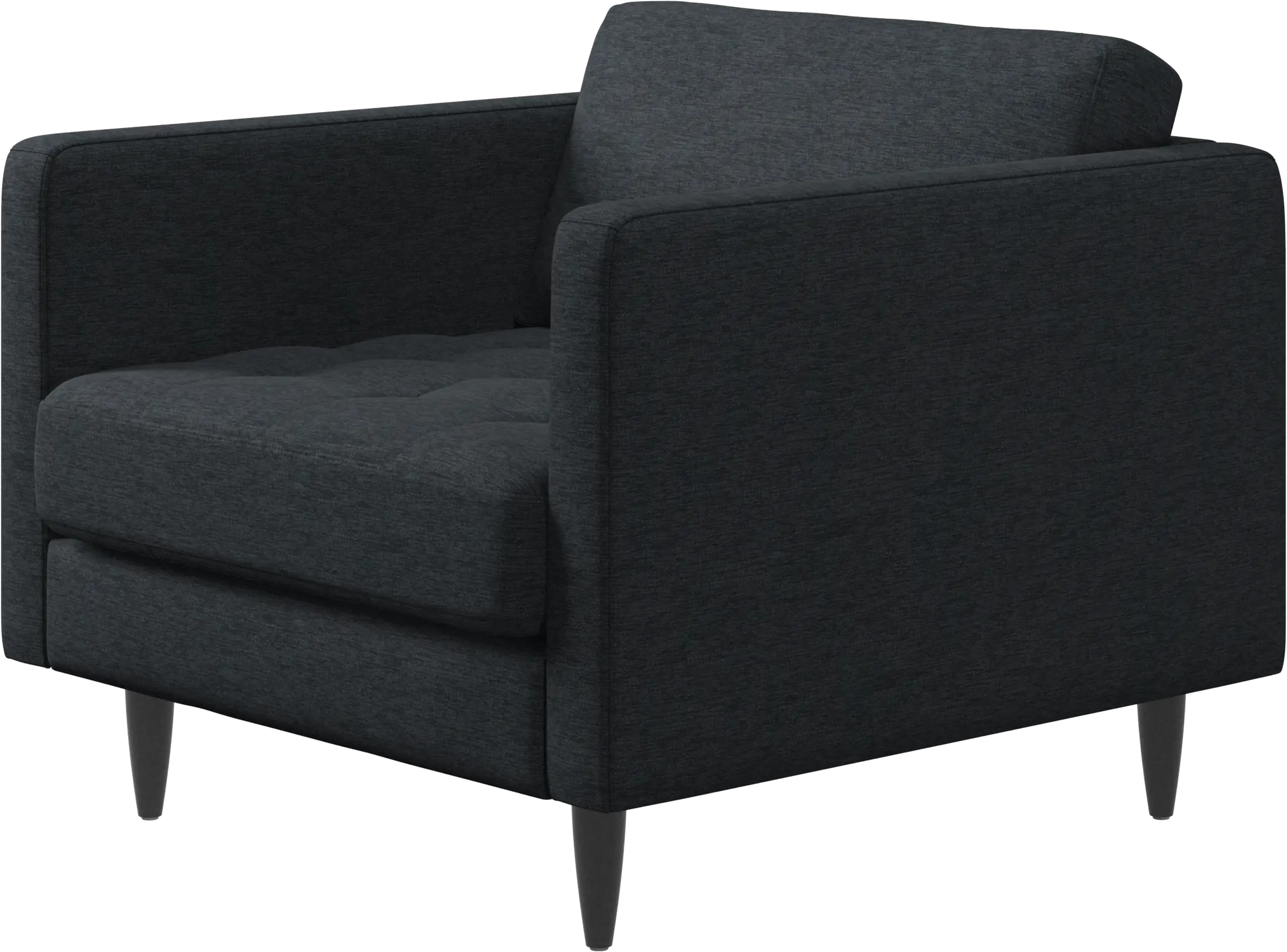 Osaka chair, tufted seat