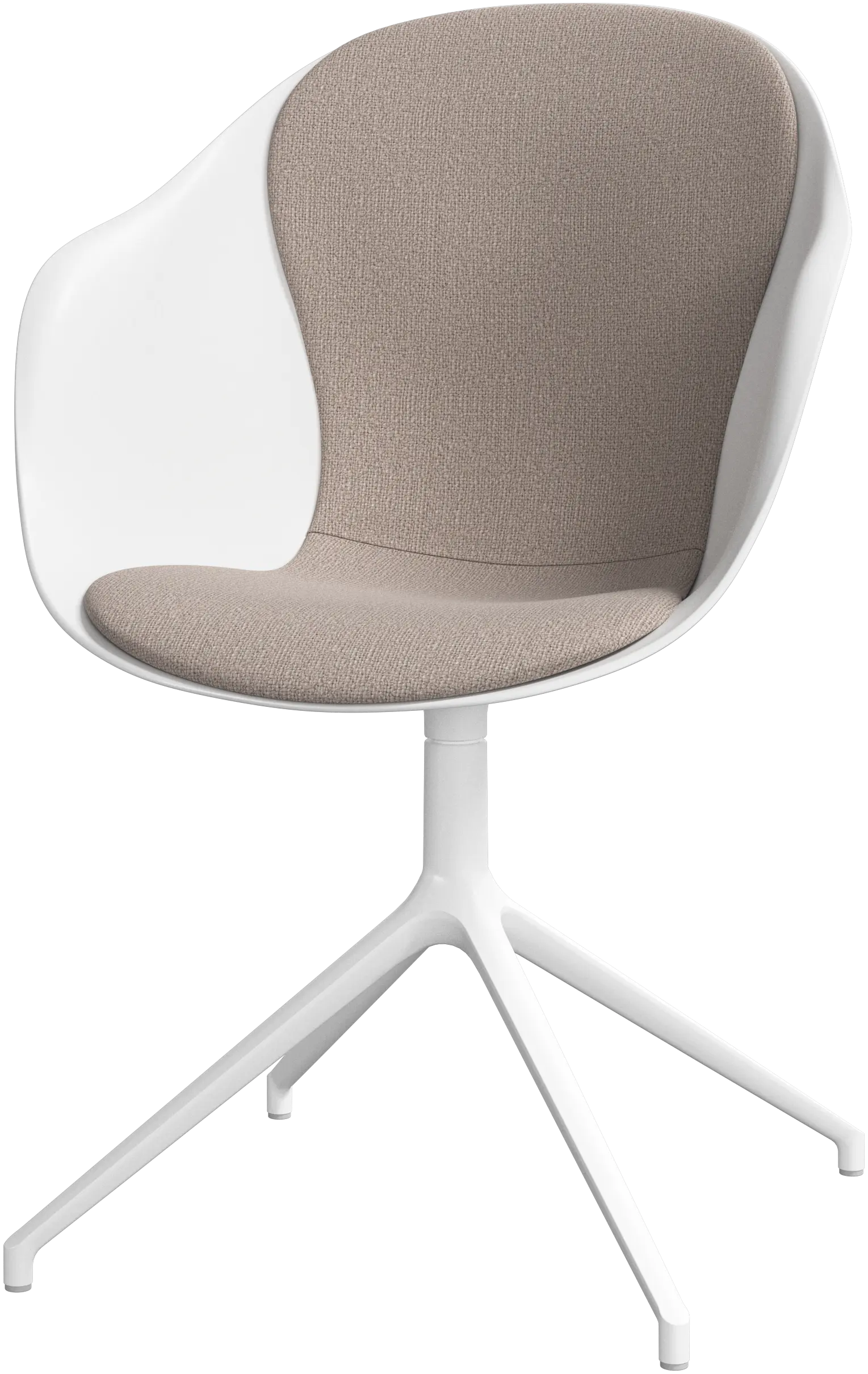 Chaise de salle à manger Adelaide avec fonction pivotante.