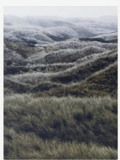 Accessories North sea hills] North sea hills metal print