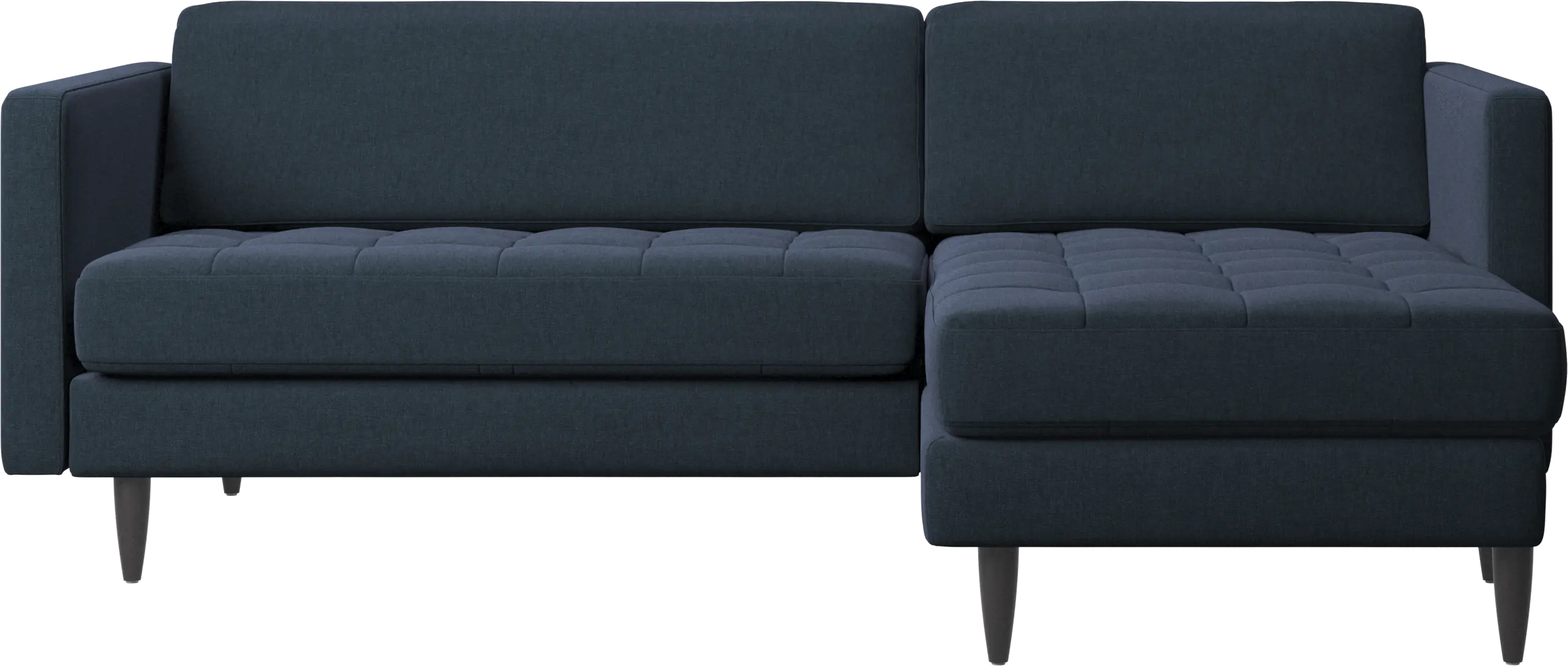 Osaka sofa with resting unit, tufted seat