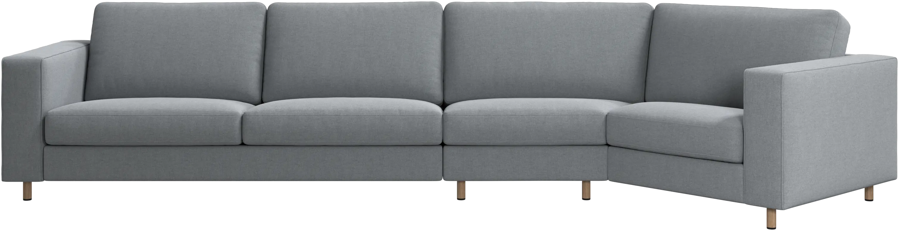 Sofá de canto Indivi à direita