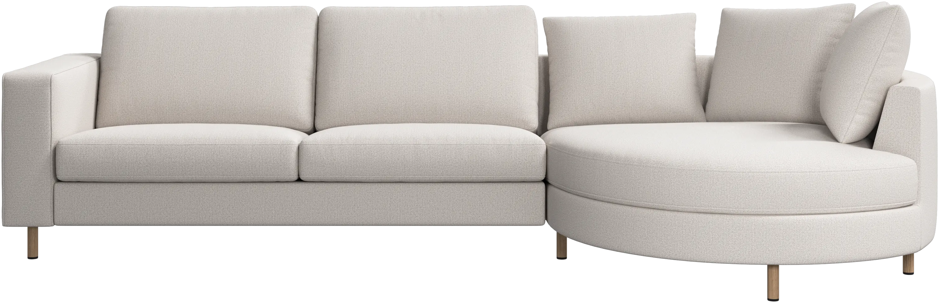 Indivi sofa with chaise longue right