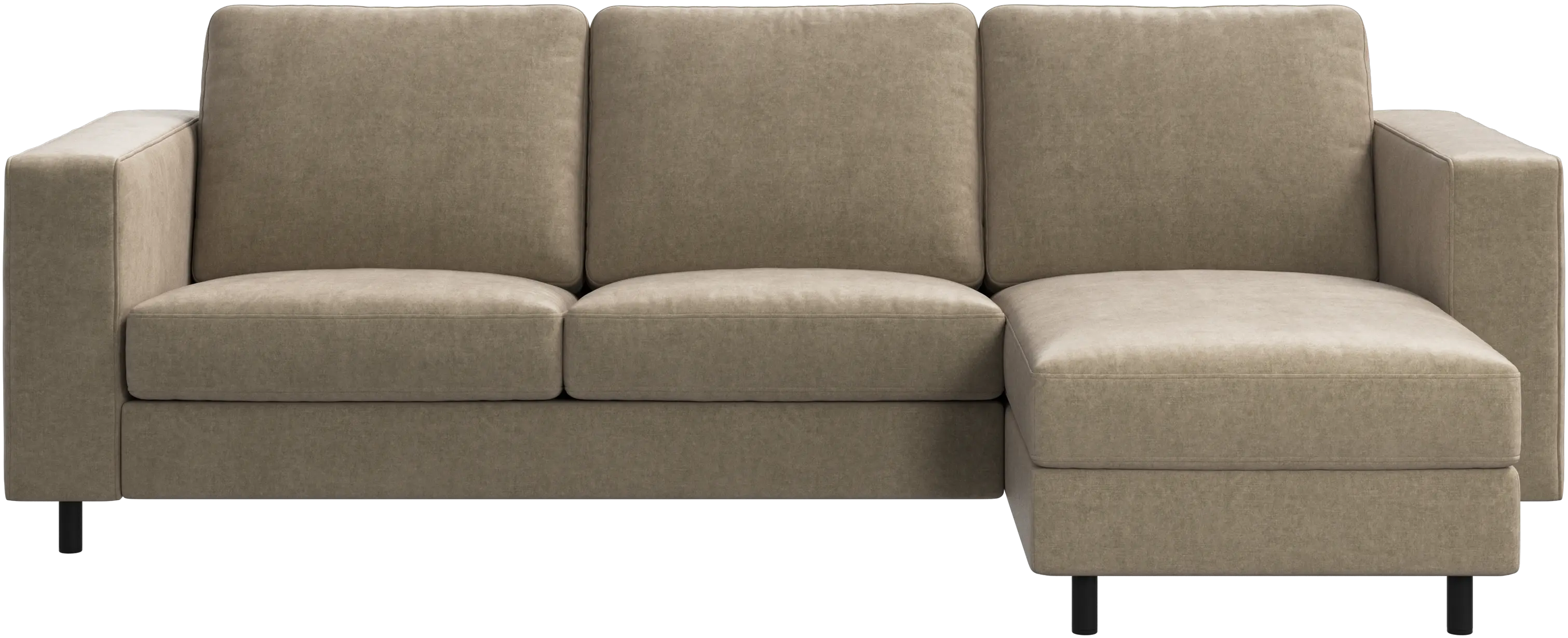 Sofa Indivi z szezlongiem po prawej stronie