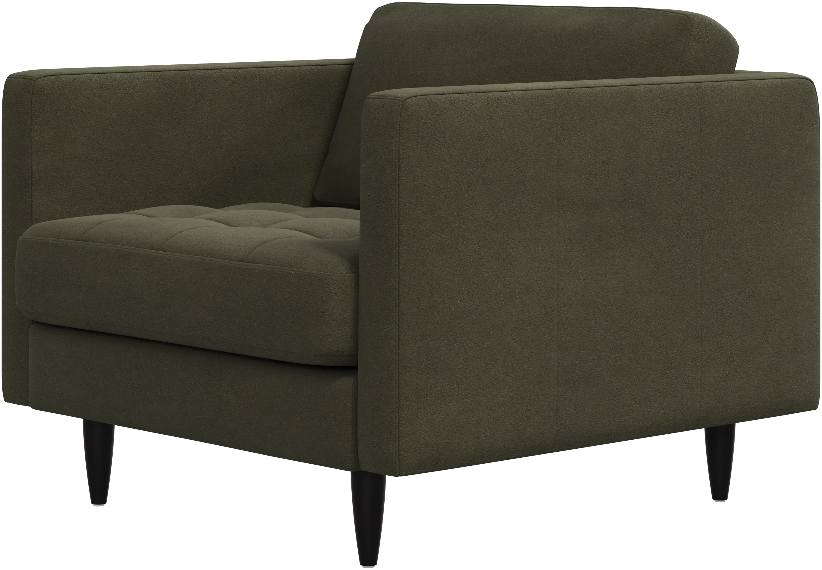 Osaka chair, tufted seat