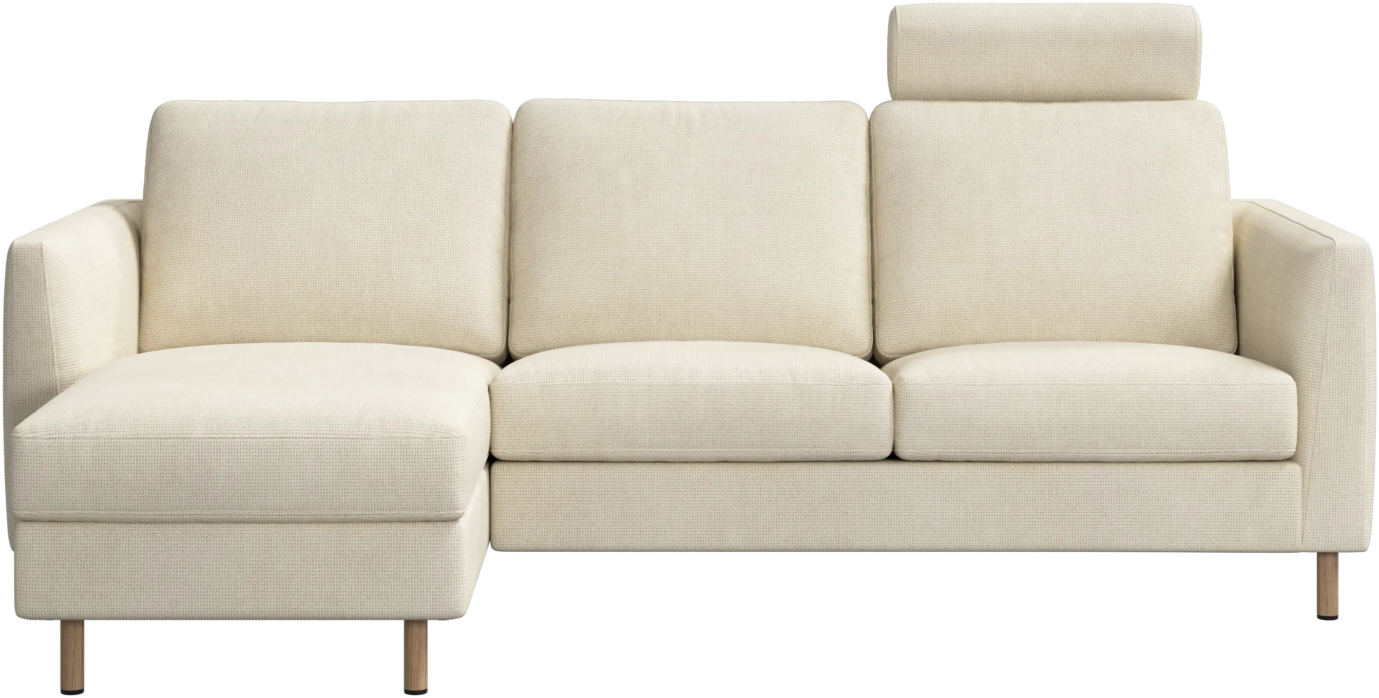 Indivi sofa with chaise longue left