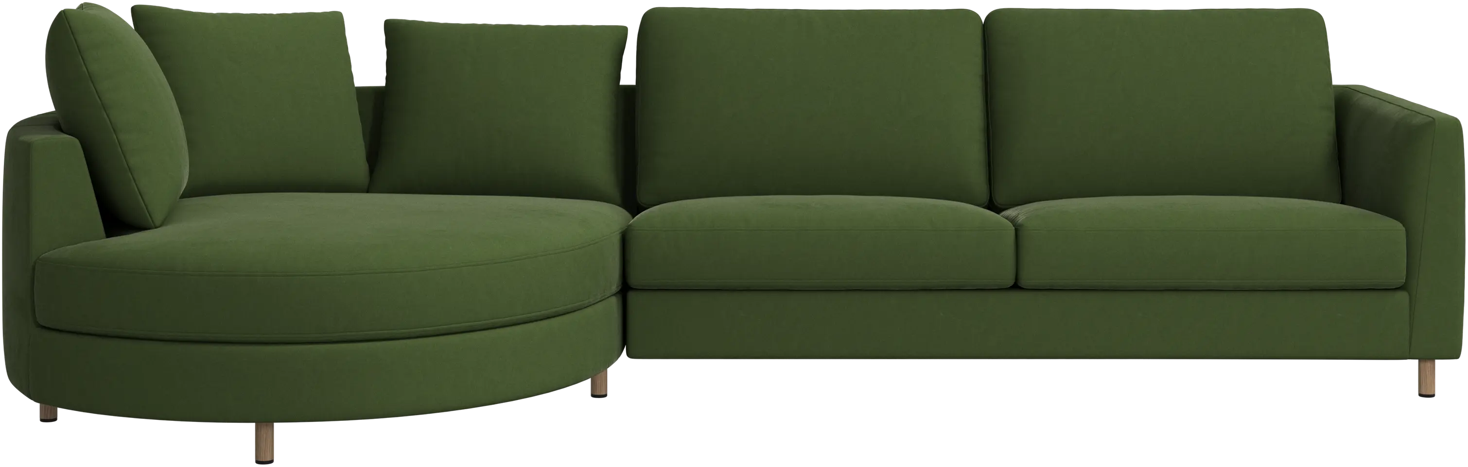 Indivi sofa with chaise longue left
