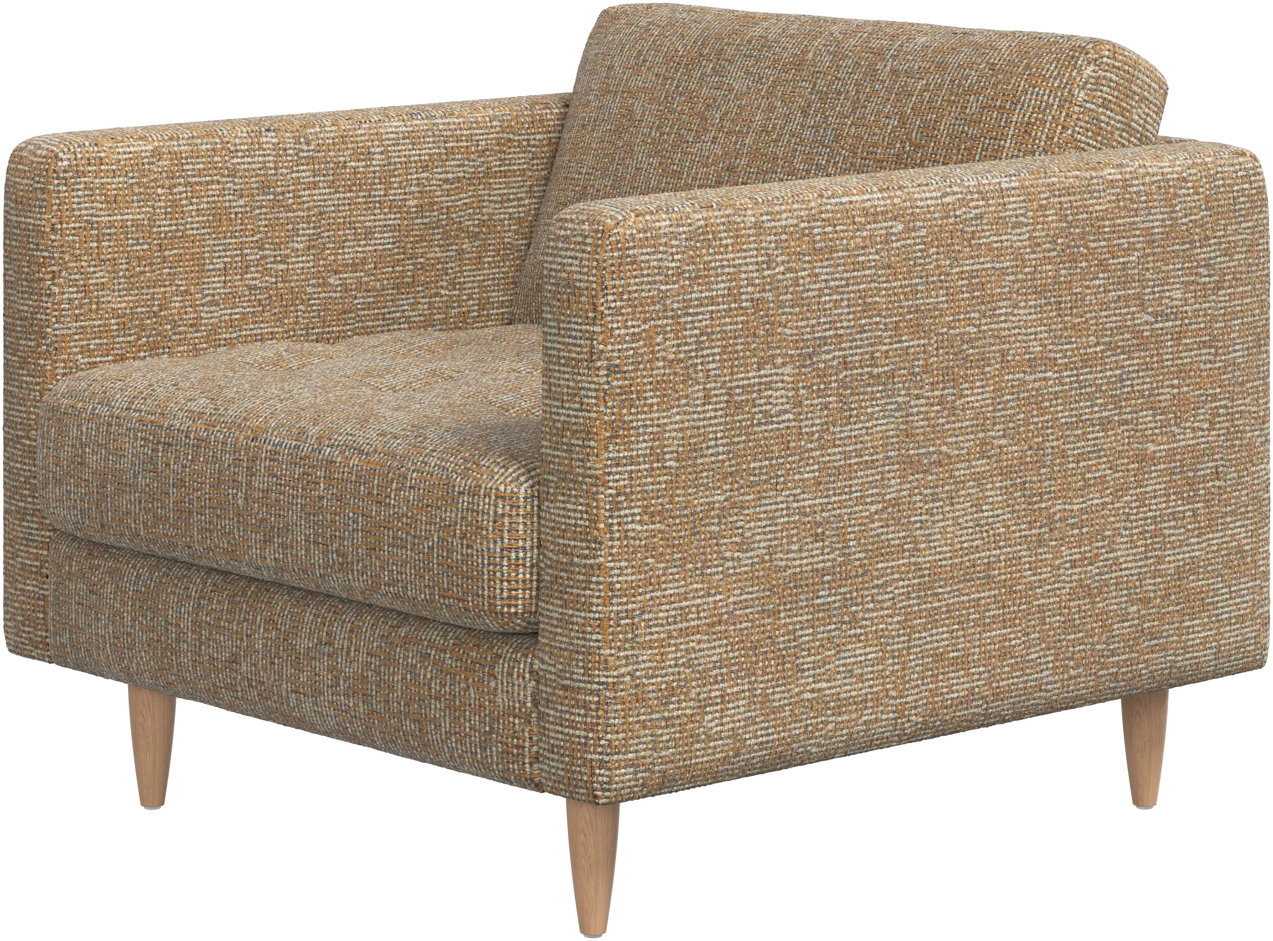 Osaka chair, tufted seat
