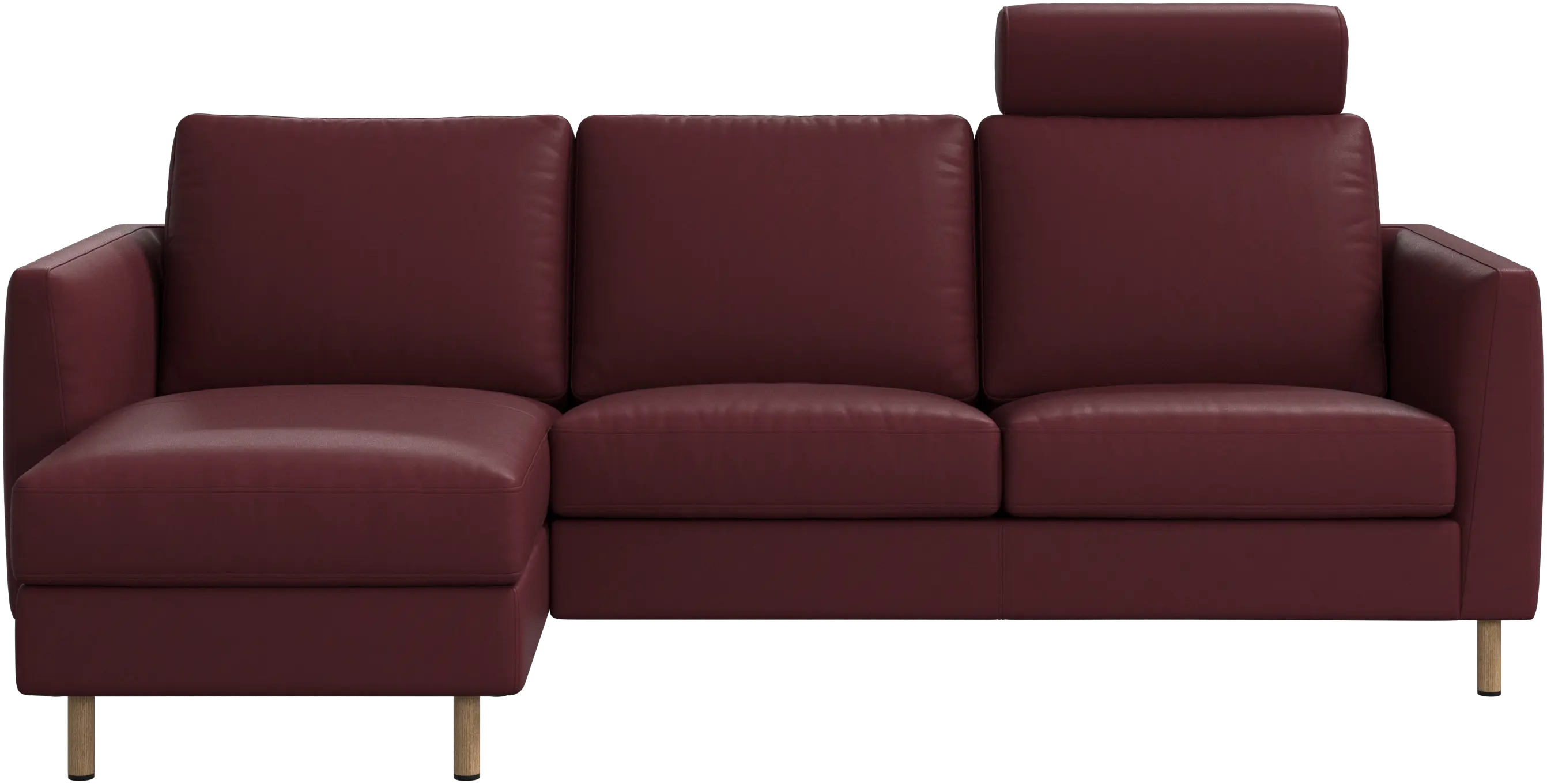 Indivi sofa with chaise longue left