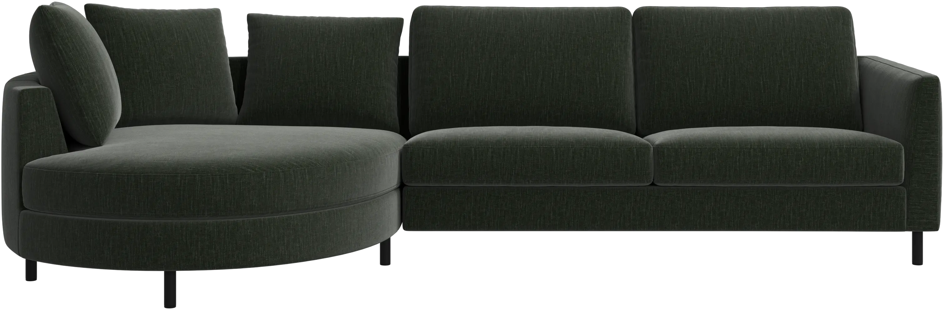 Indivi sofa with chaise longue left