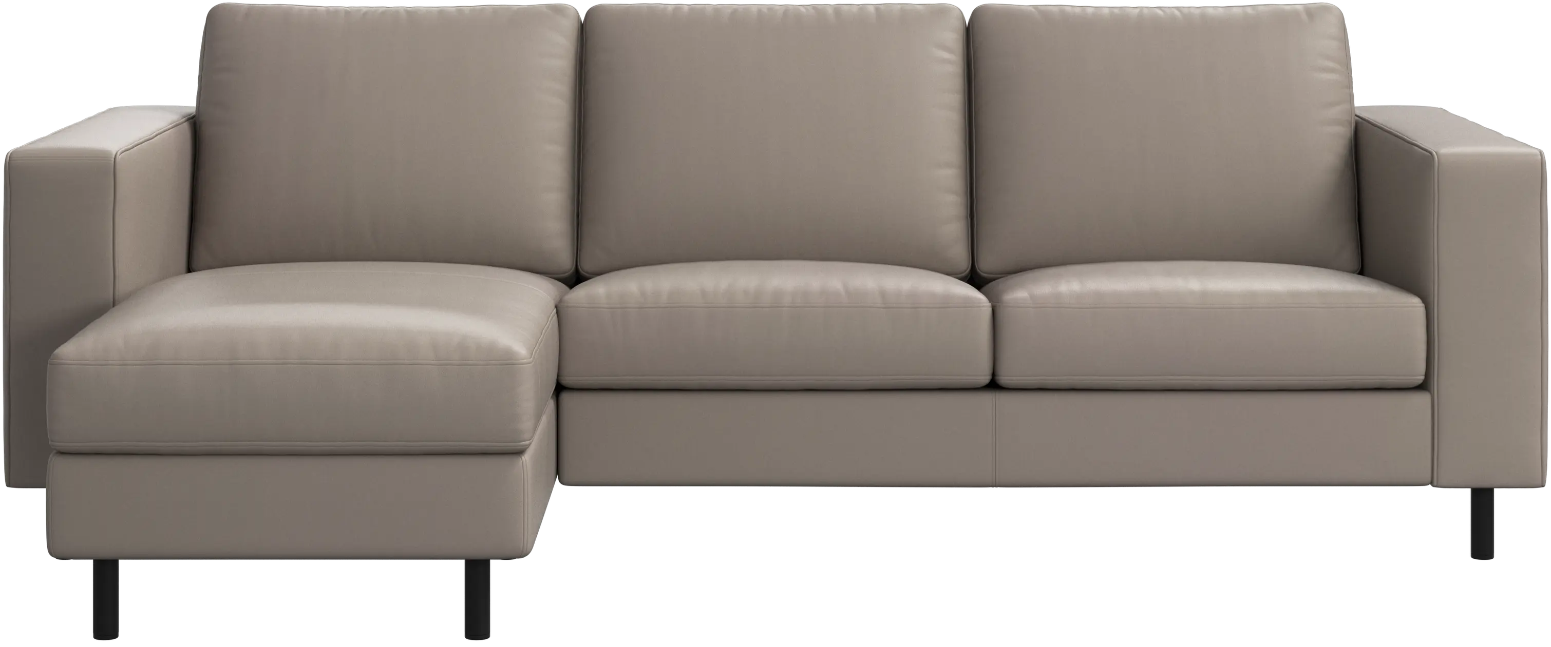 Indivi sofa with chaise longue left