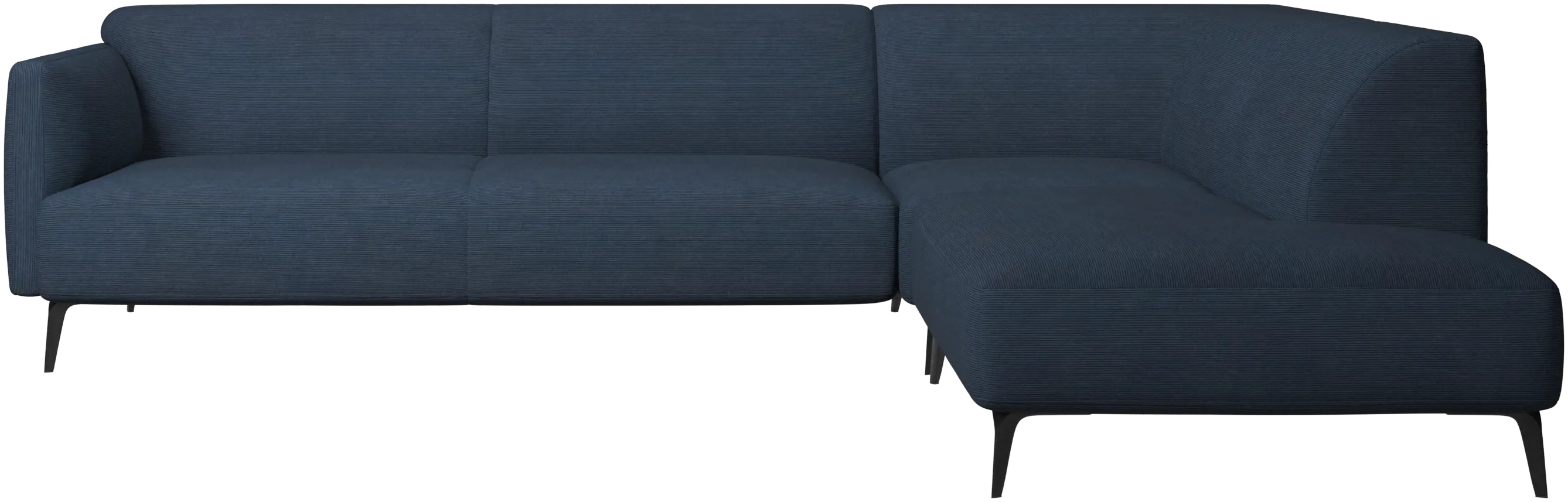 Modena corner sofa with lounging unit