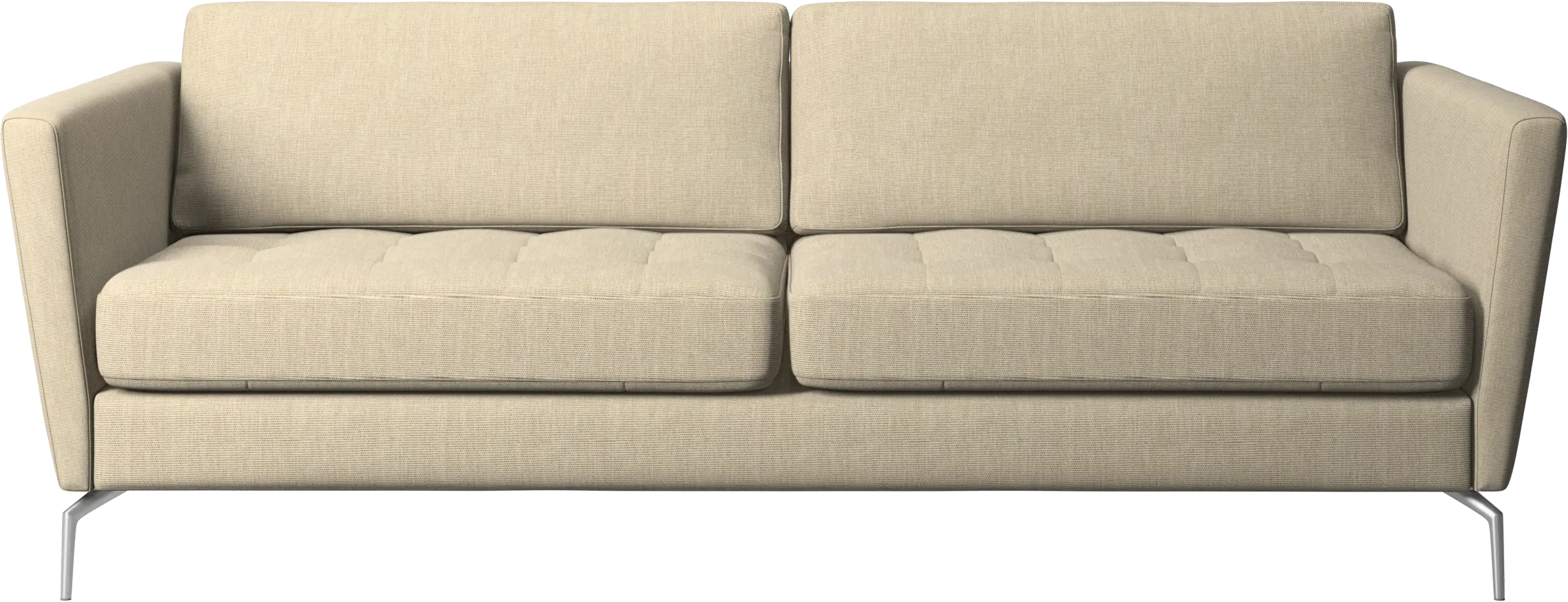 Osaka sofa, tufted seat