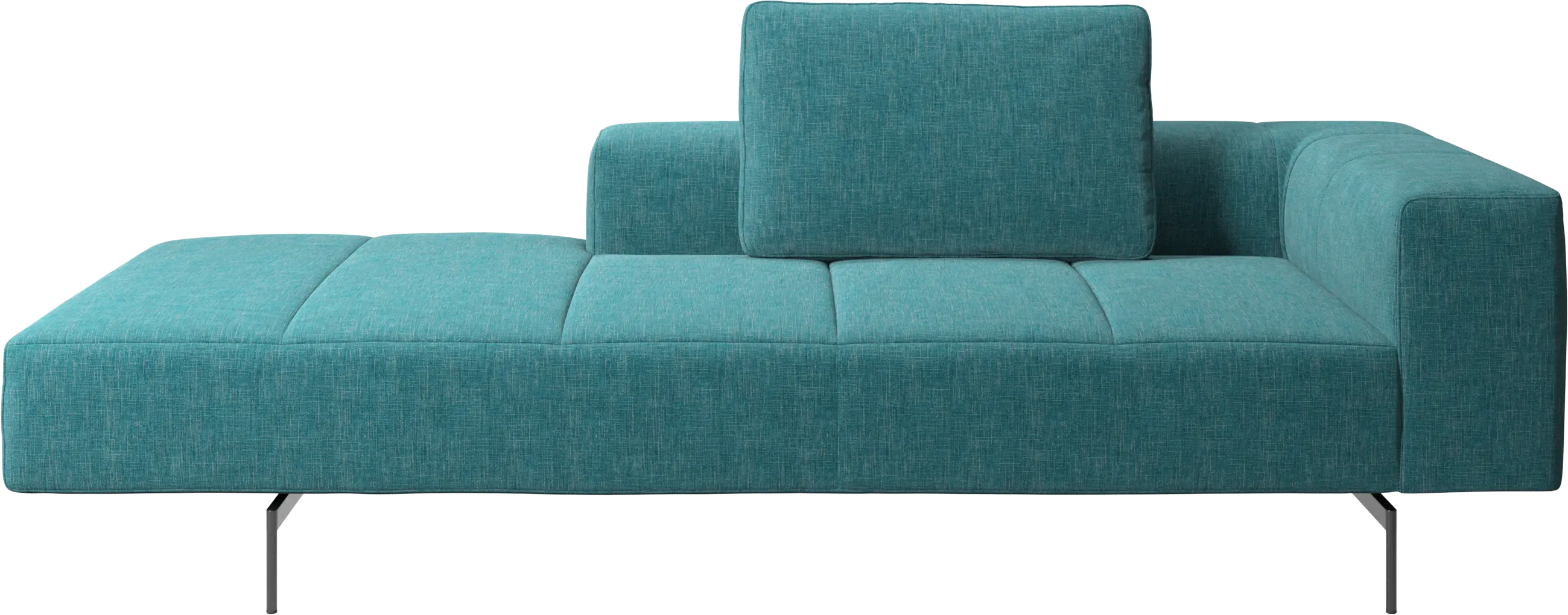 Amsterdam Iounging module for sofa, armrest right, open end left