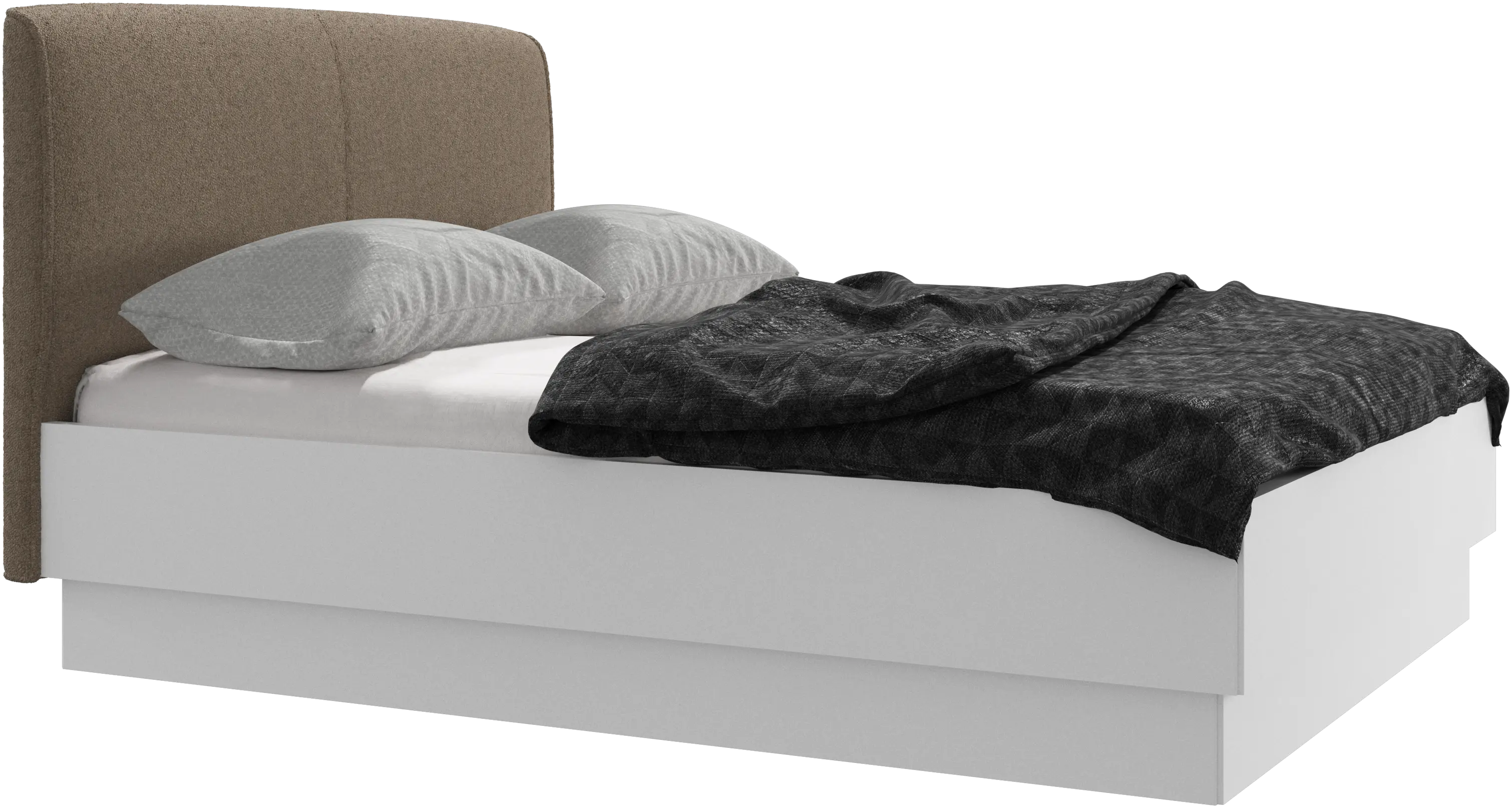 Houston, cama tapizada con almacenamiento