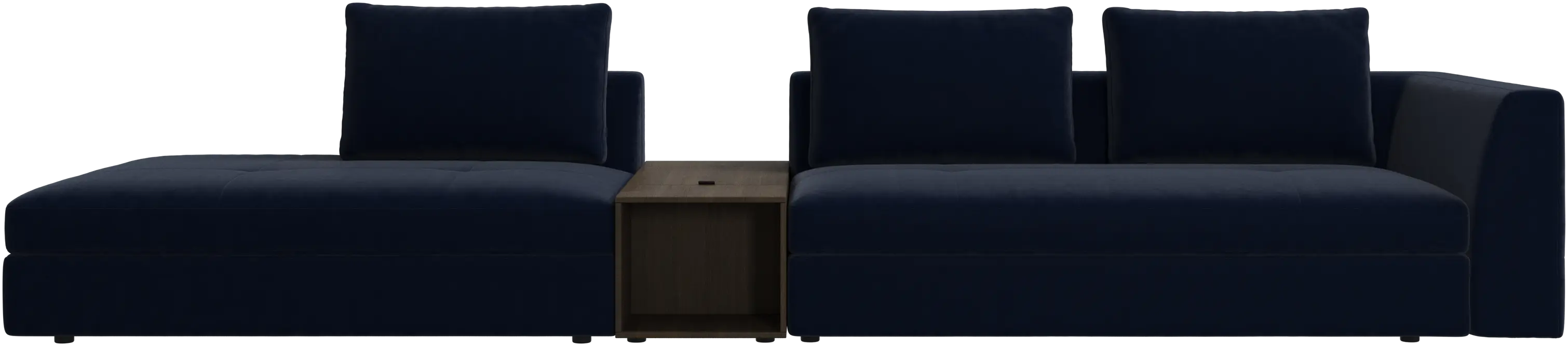 Bergamo 3 seater lounge sofa with storage