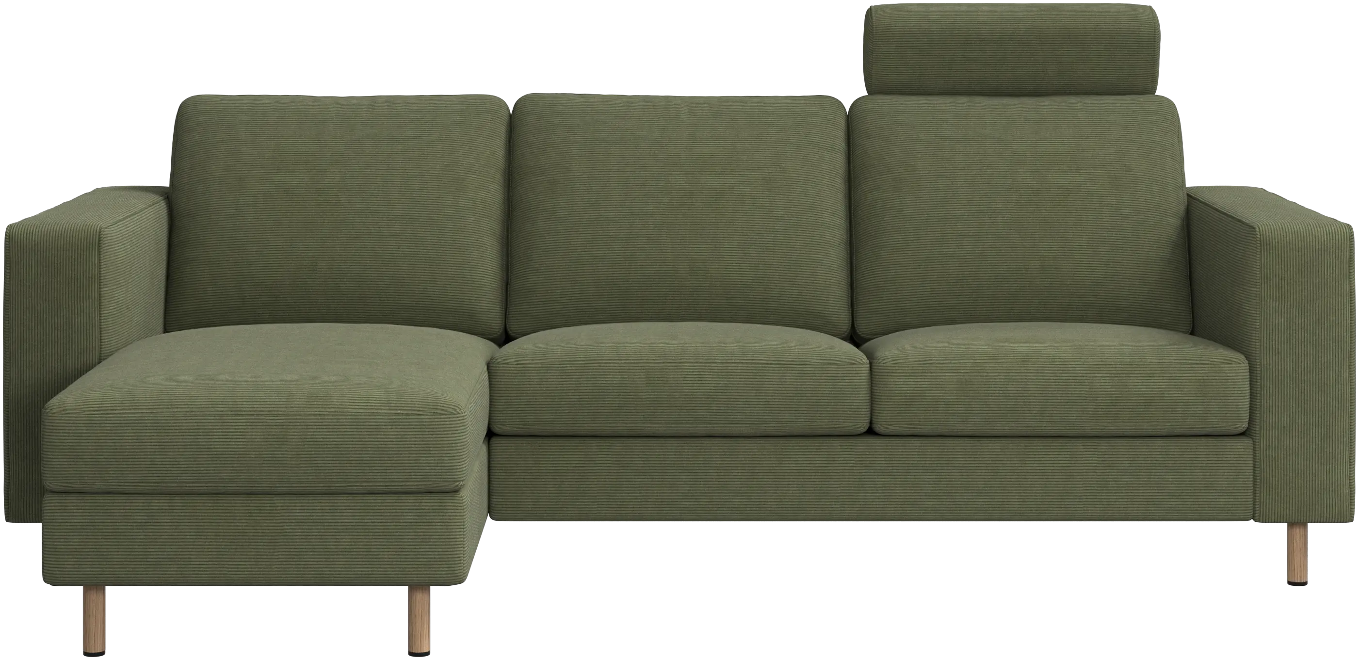 Indivi sofa with chaise longue left