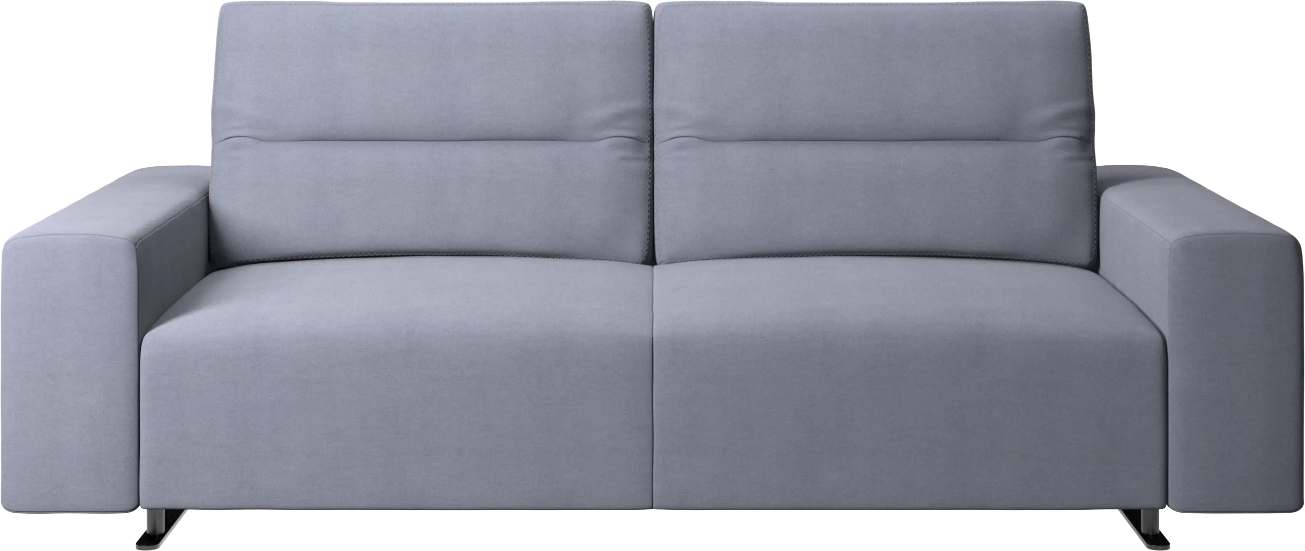 Hampton sofa with adjustable back and storage on the left side