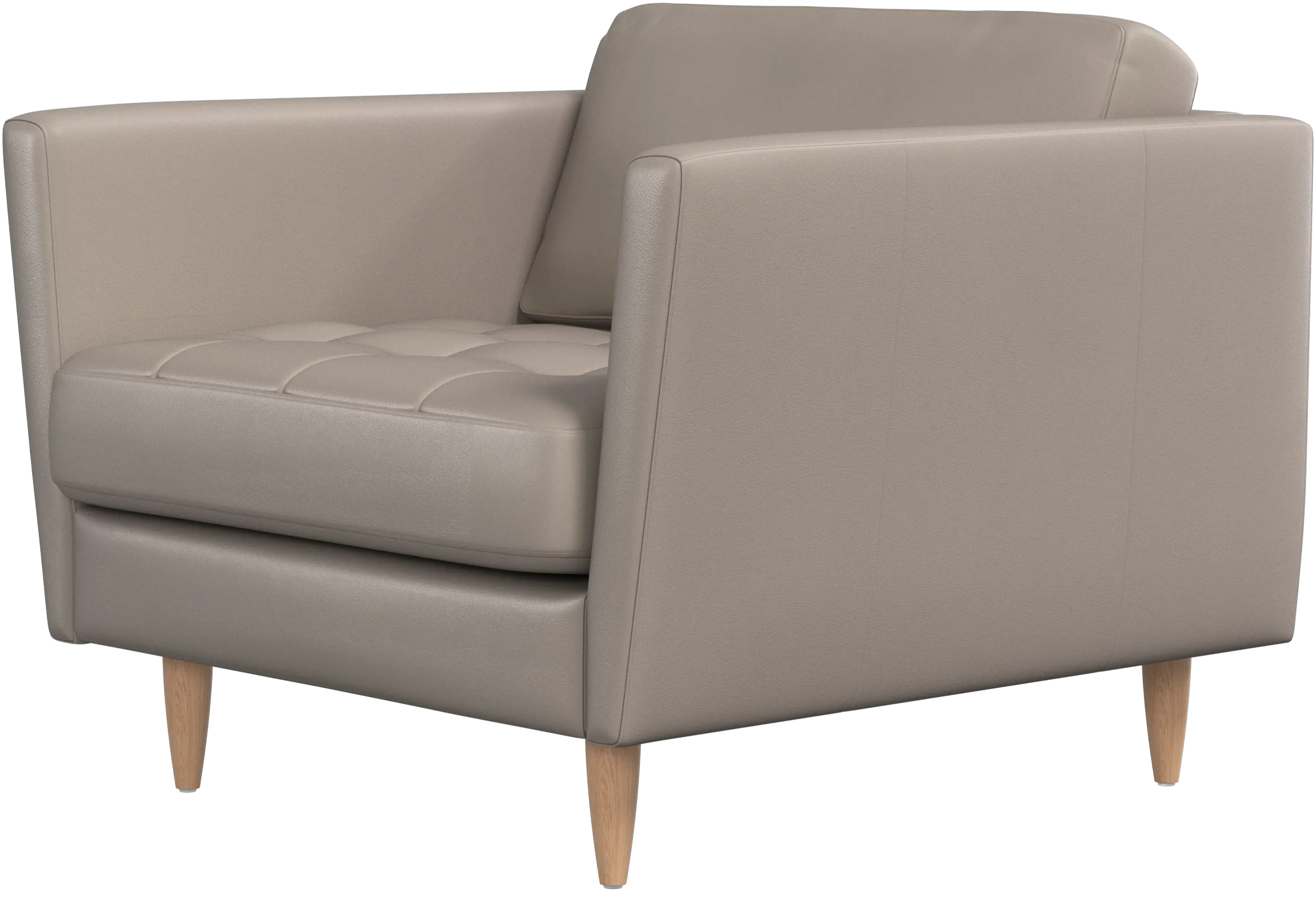 Osaka chair, tufted seat