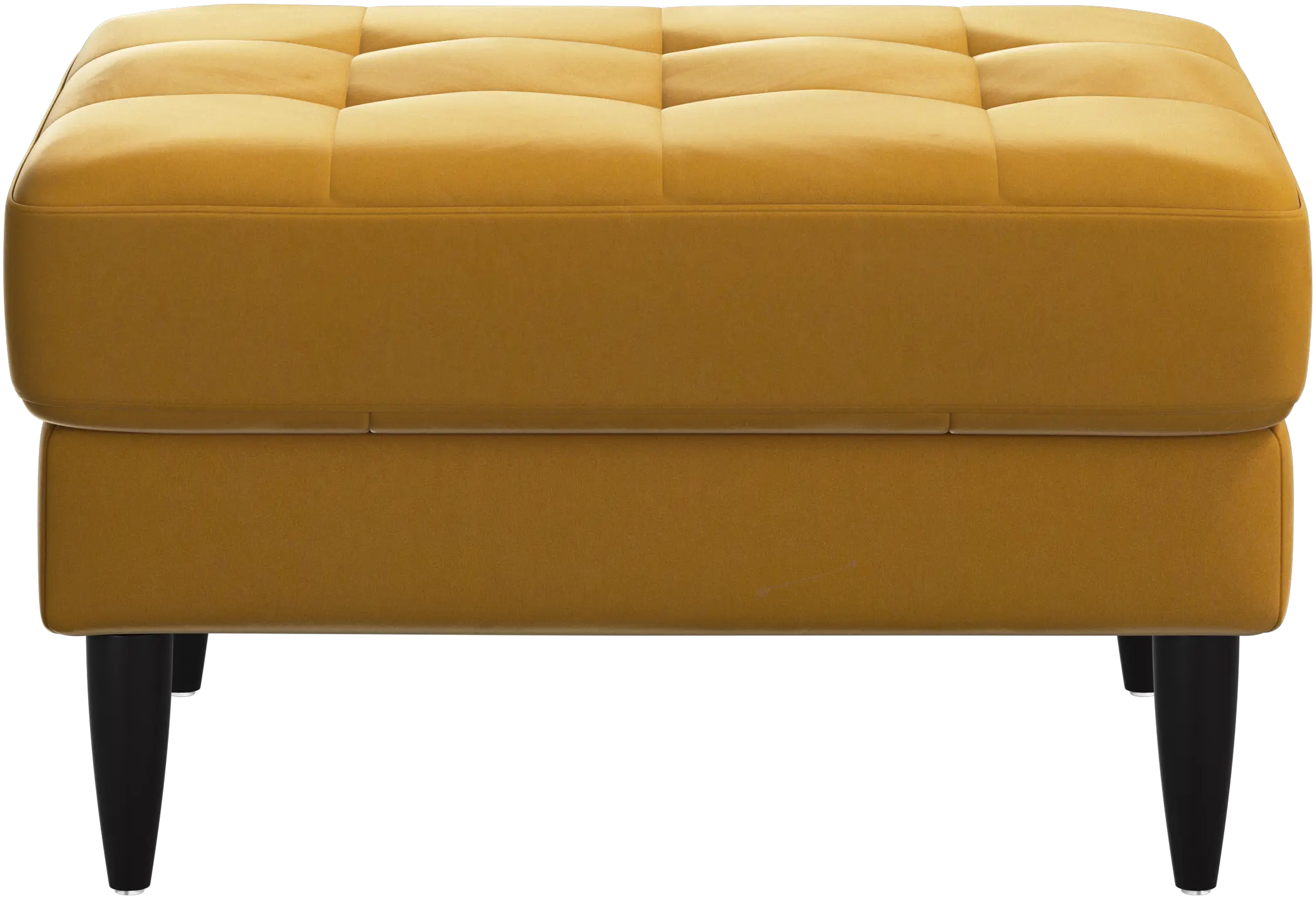 Osaka ottoman, tufted seat