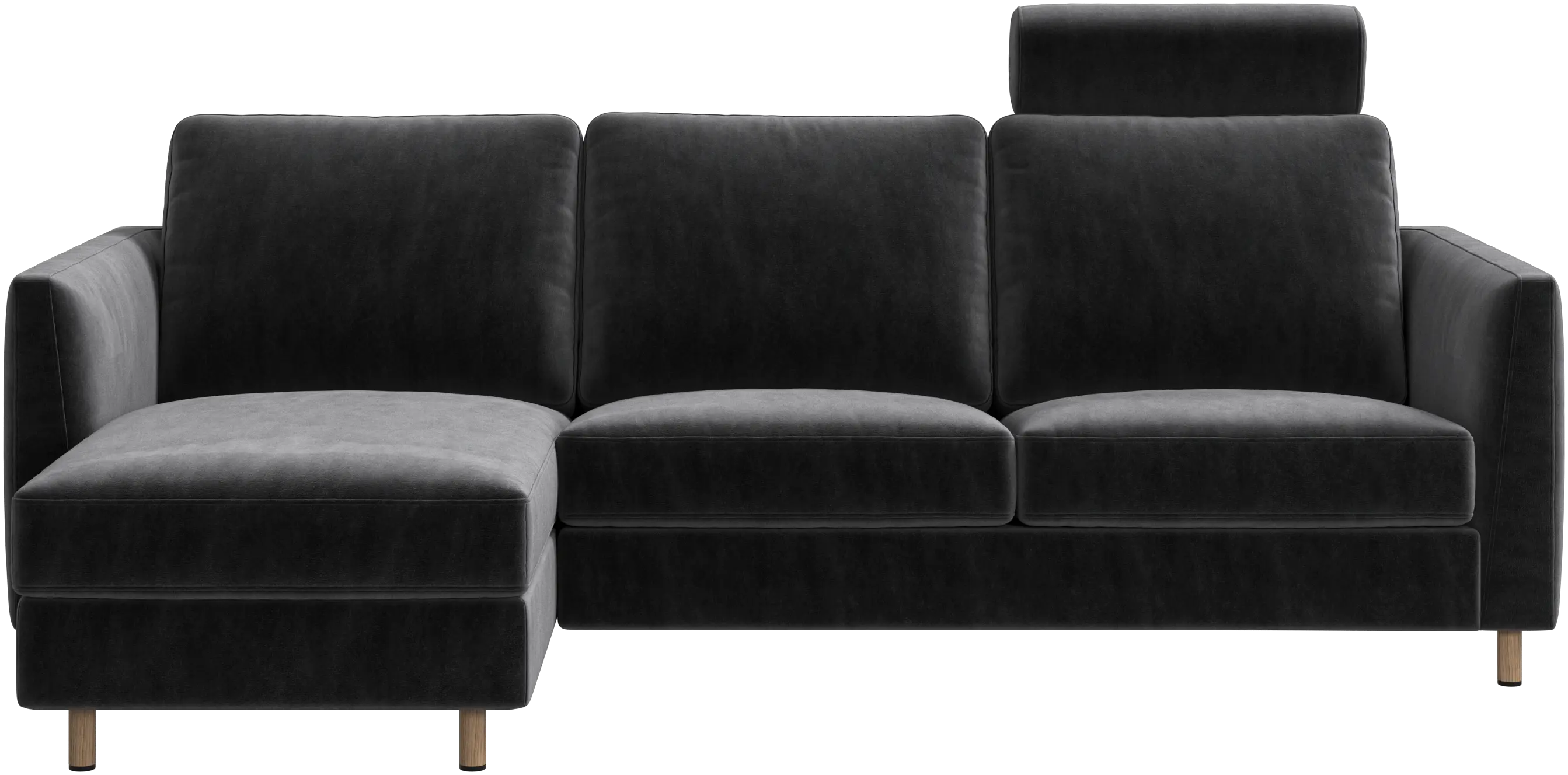 Indivi sofa with chaise longue left