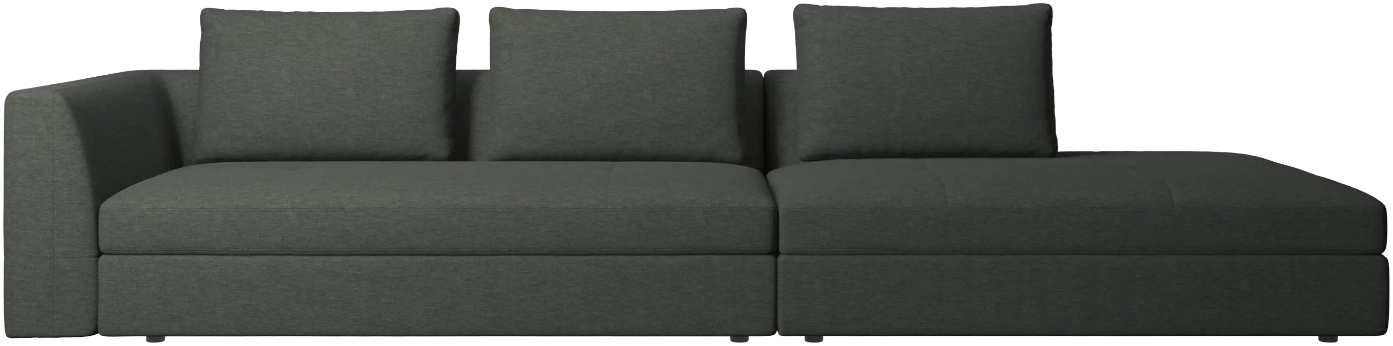 Bergamo sofa mit recamiere
