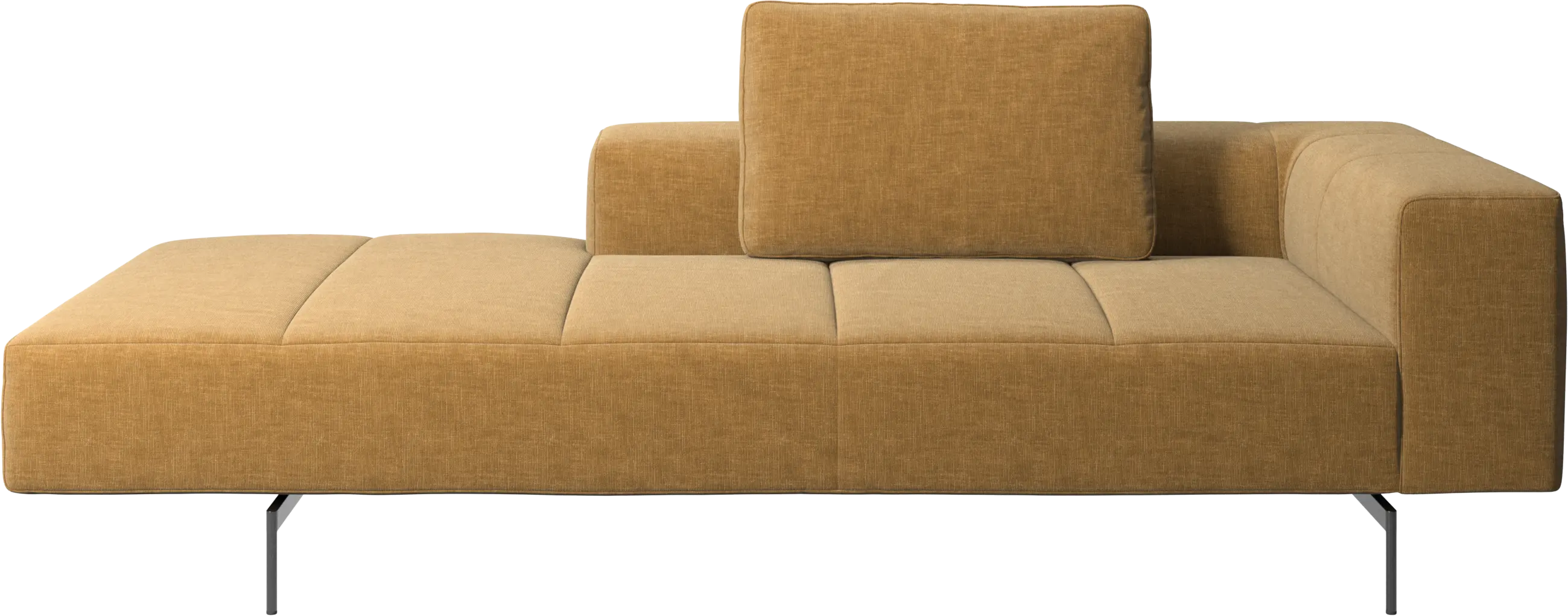Amsterdam Iounging module for sofa, armrest right, open end left