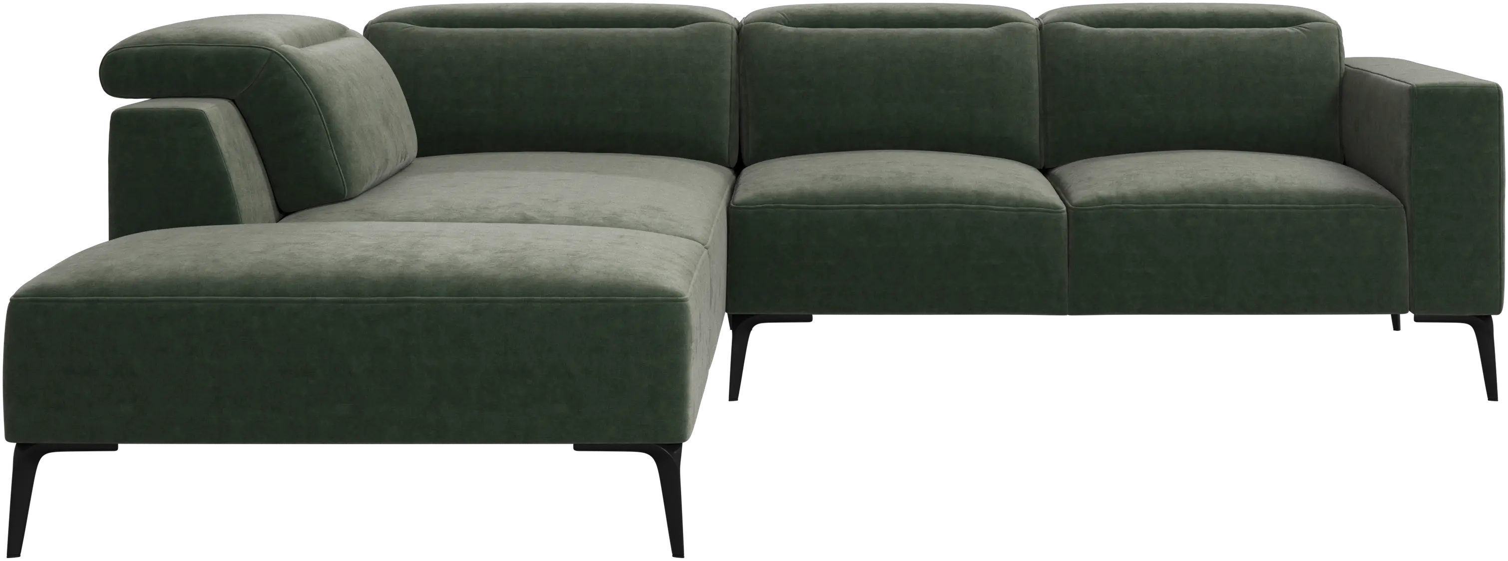 Canapé d'angle Zürich avec module chaise longue