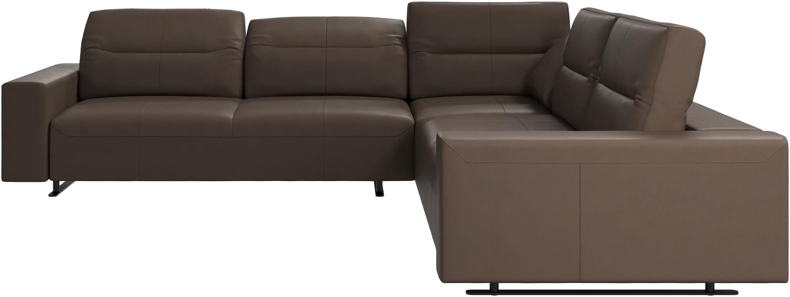 Hampton corner sofa with adjustable back