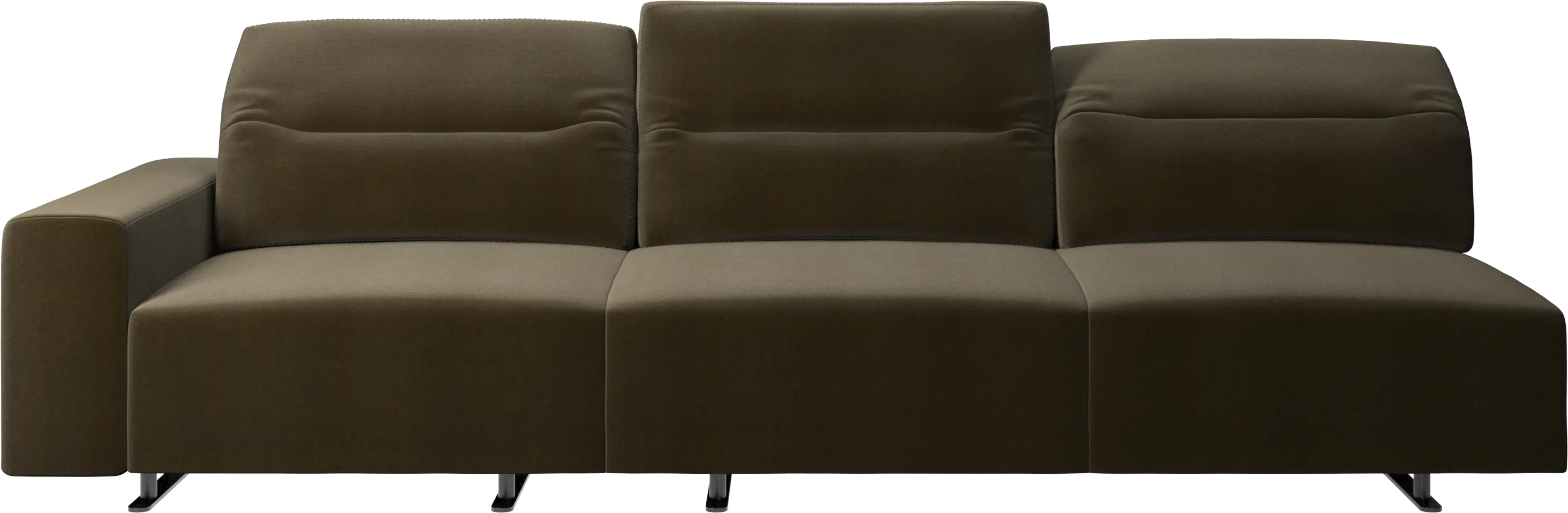 Hampton sofa with adjustable back