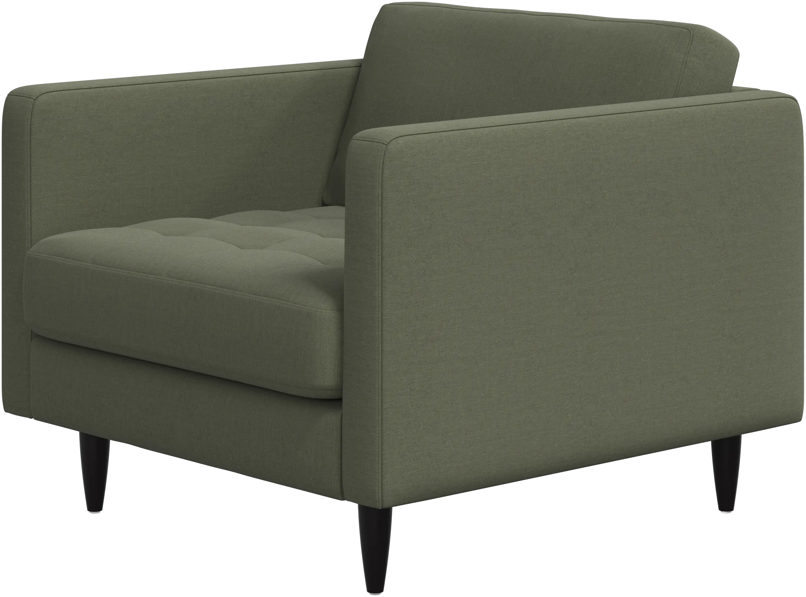 Osaka chair, tufted seat