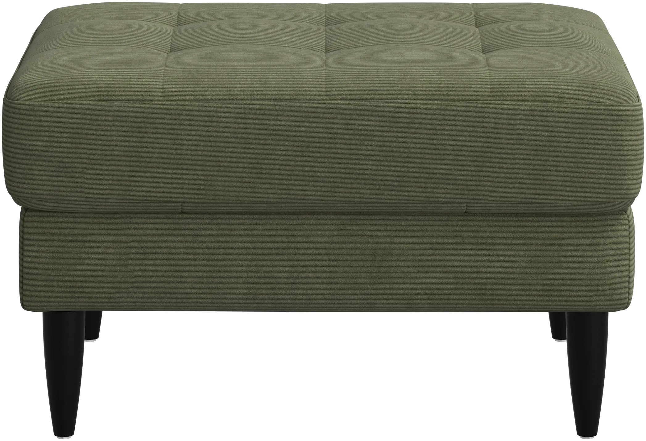 Osaka footstool, tufted seat