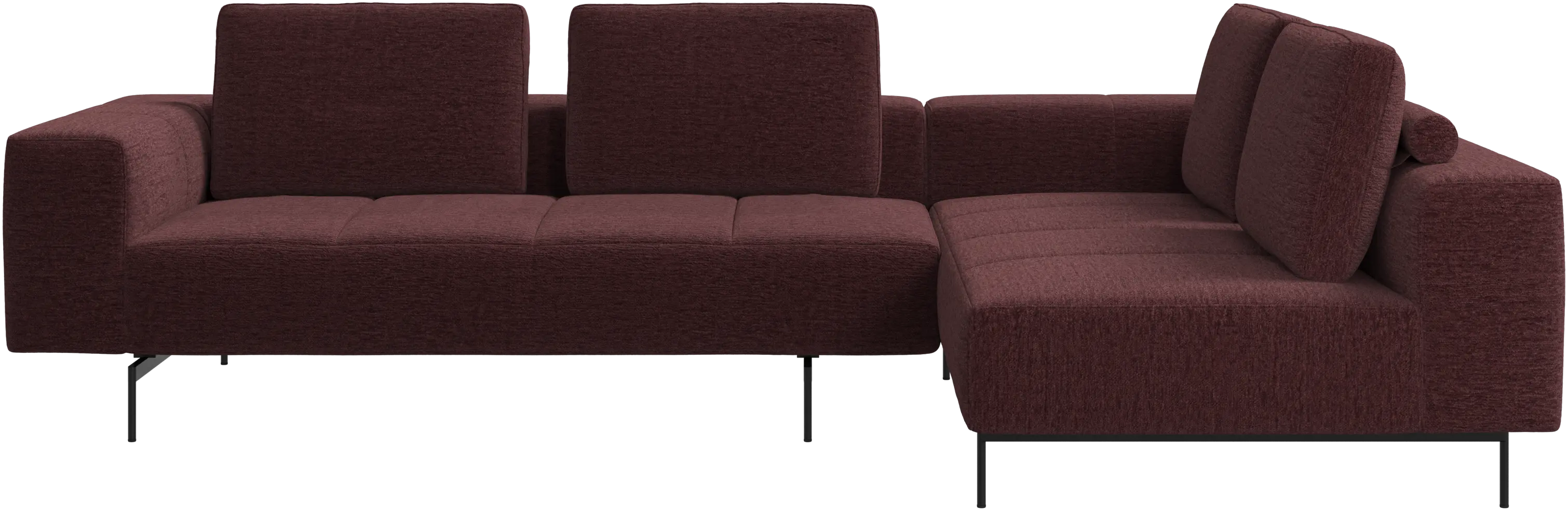 Sofá esquinero Amsterdam con módulo de descanso