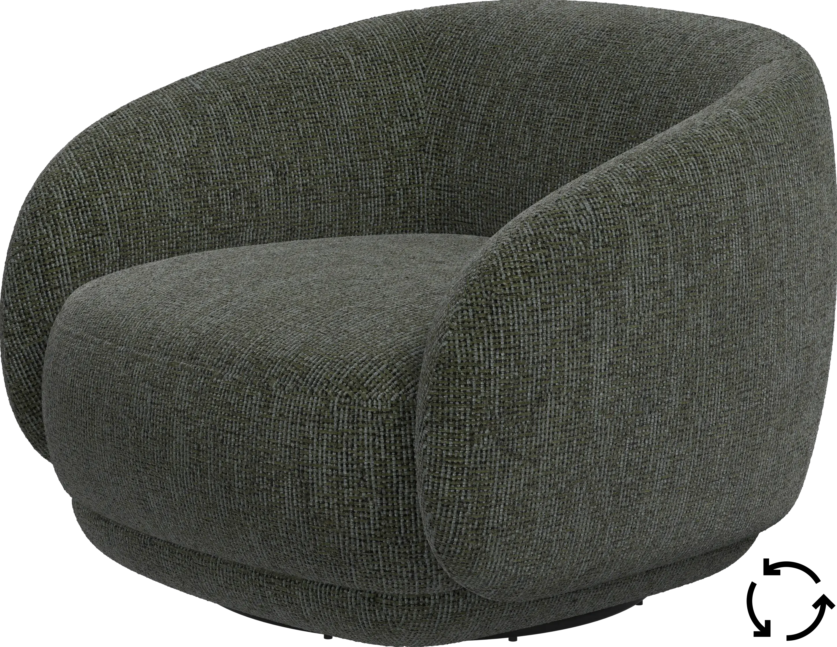 Bolzano Swivel Armchair