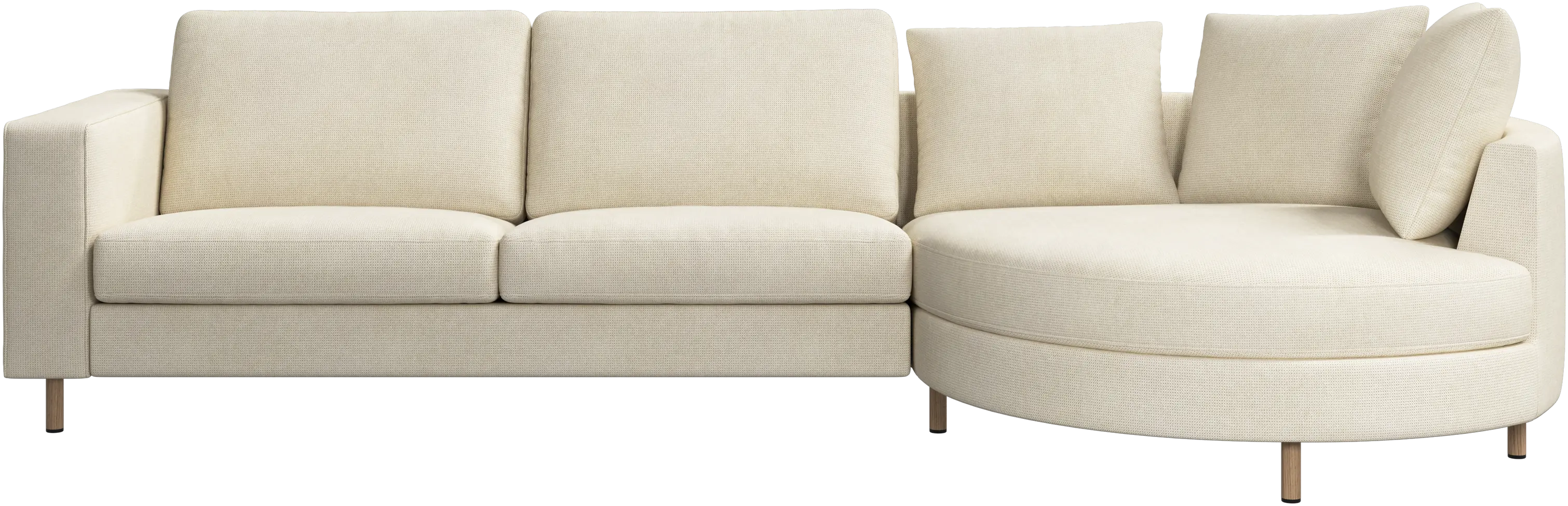 Indivi sofa with chaise longue right