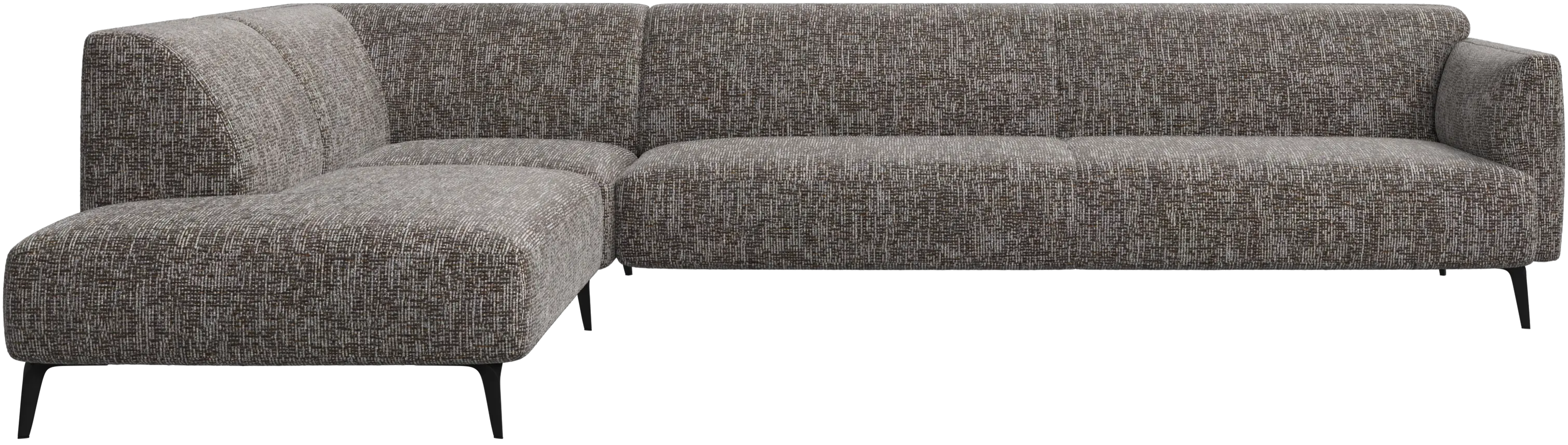 Modena corner sofa with lounging unit