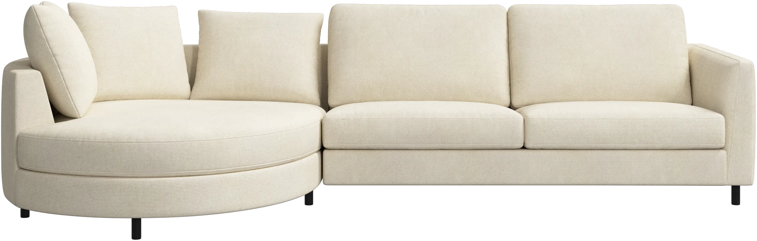 Indivi Sofa mit Chaiselongue links