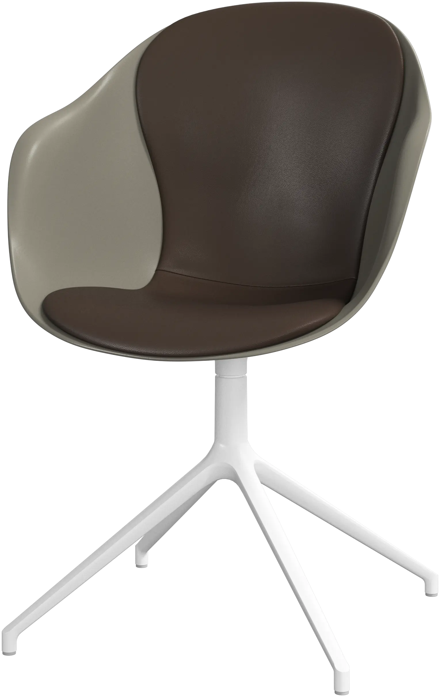 Chaise de salle à manger Adelaide avec fonction pivotante.