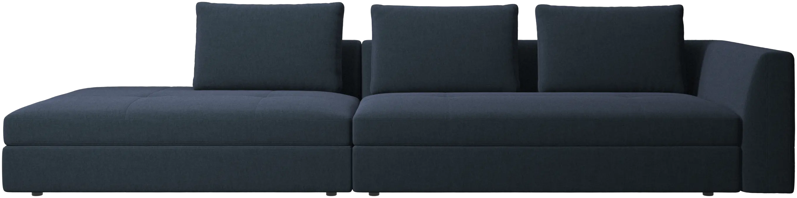 Bergamo Sofa mit Recamiere