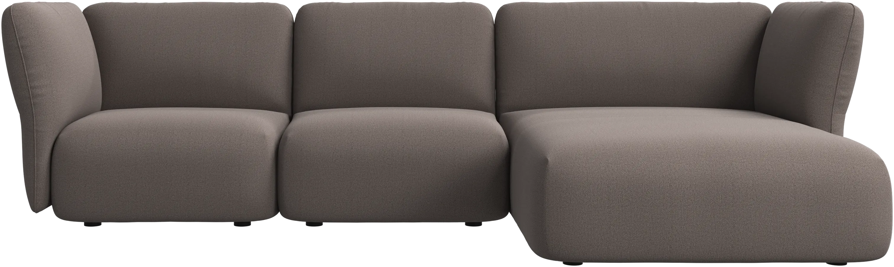 Paraggi 2-seater with chaise longue right