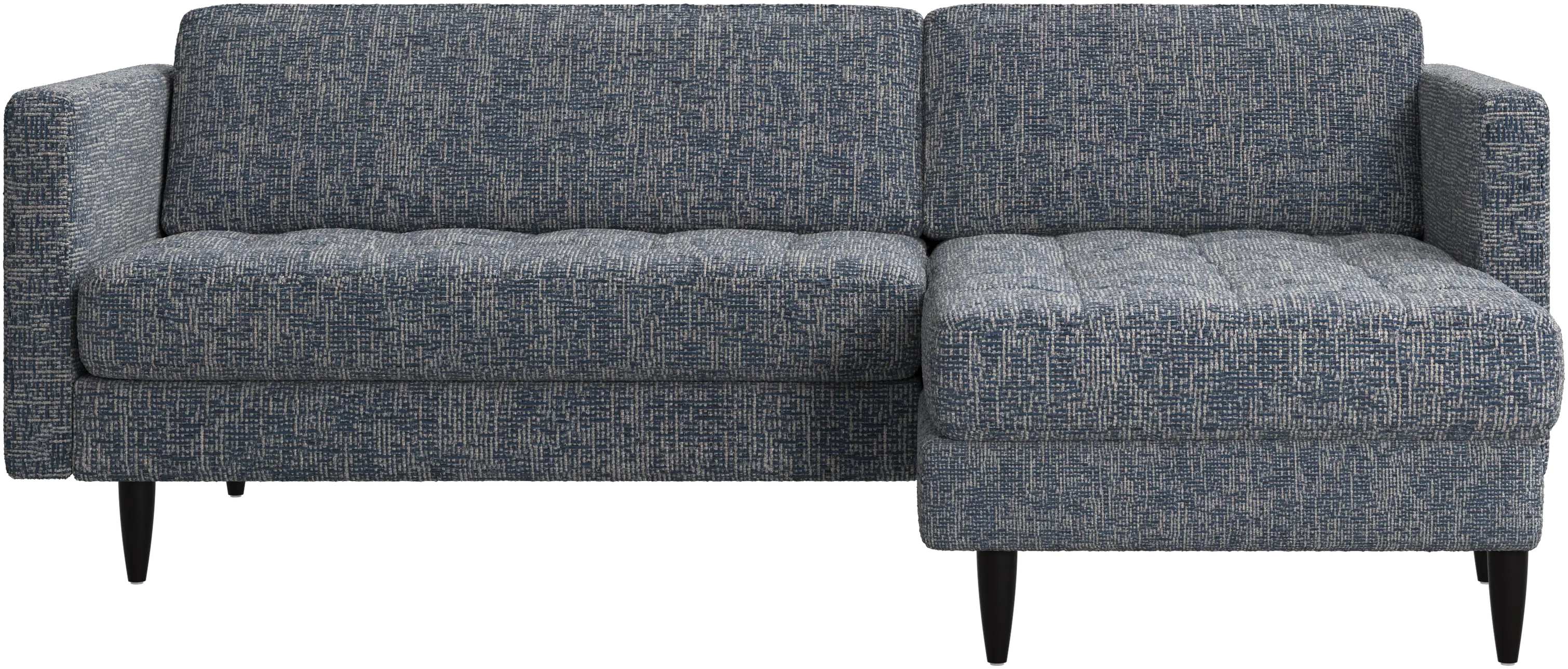 Osaka sofa with resting unit, tufted seat