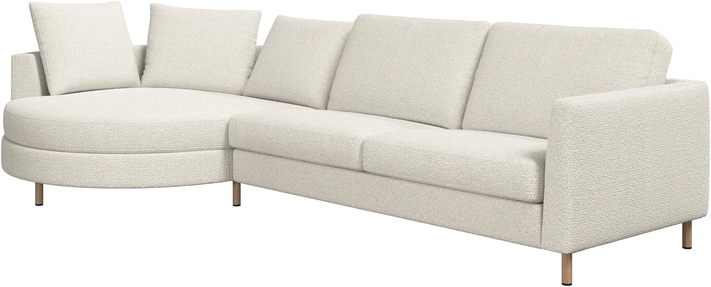 Indivi sofa with chaise longue left