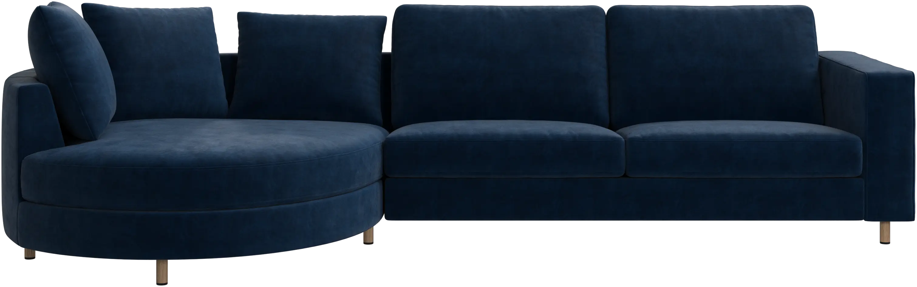 Indivi sofa with chaise longue left