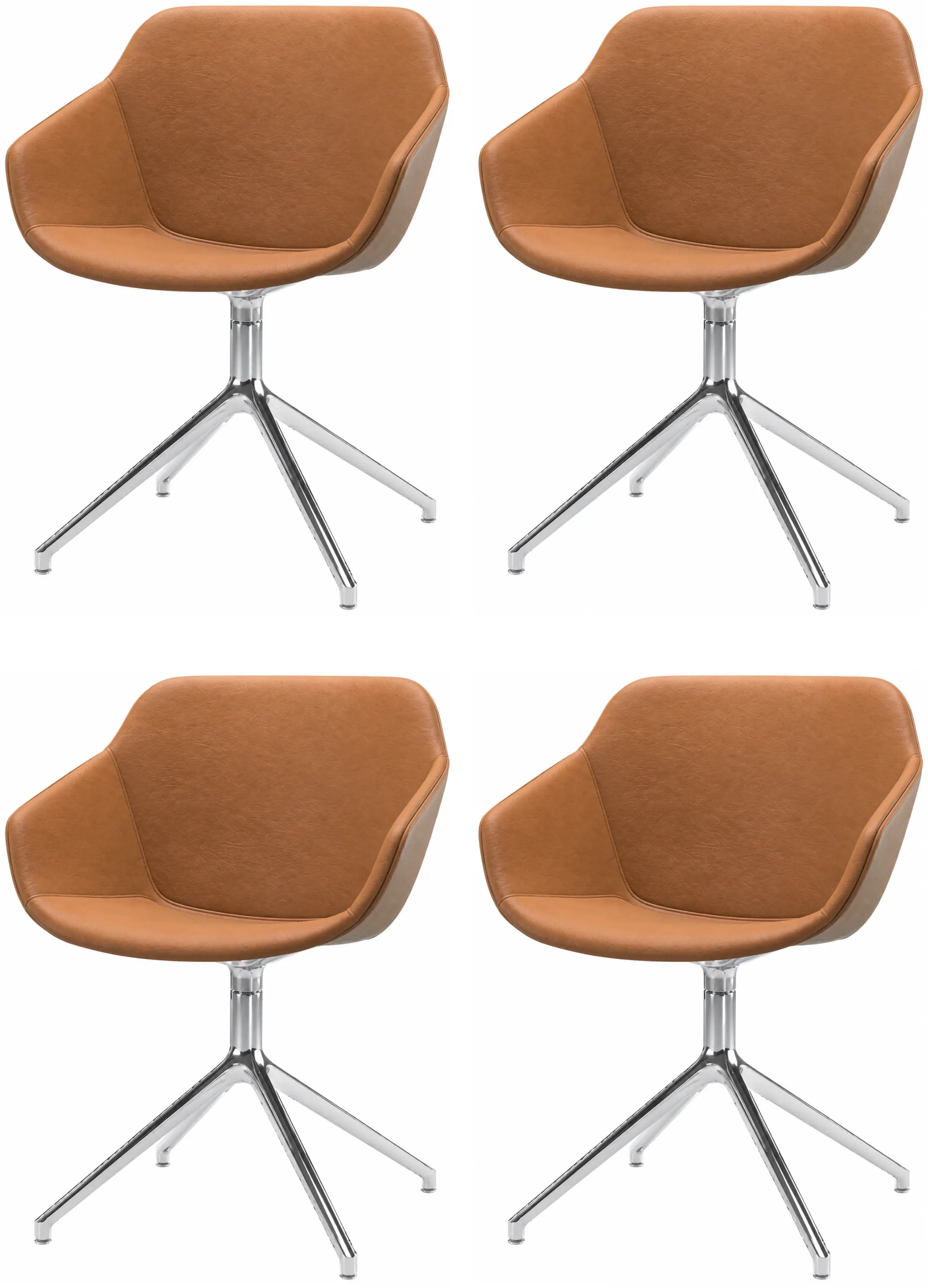 Dining chairs Vienna Chair with swivel function - set of 4 (DCWH47) SAVE £2756