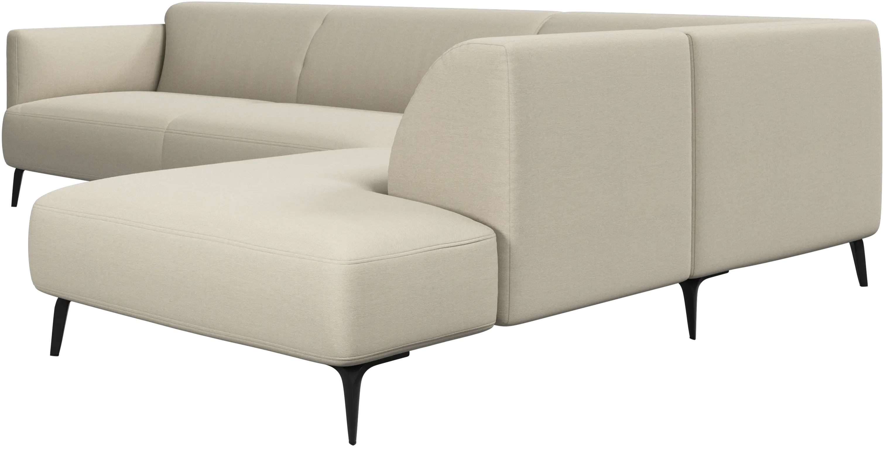 Modena corner sofa with lounging unit