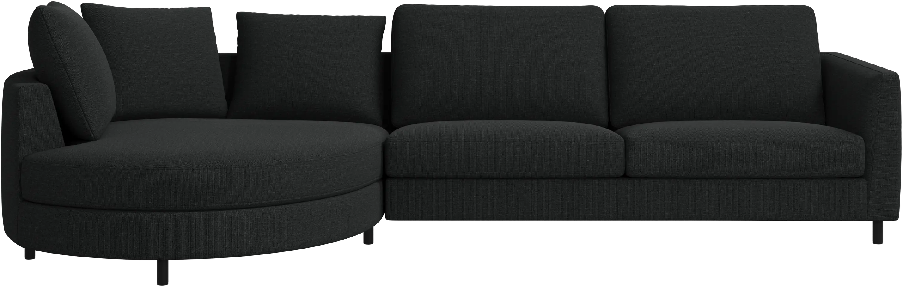 Indivi sofa with chaise longue left