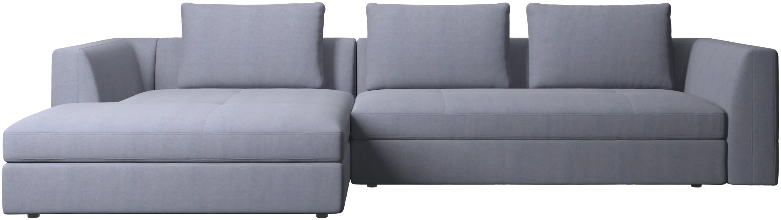 Bergamo sofa with resting unit