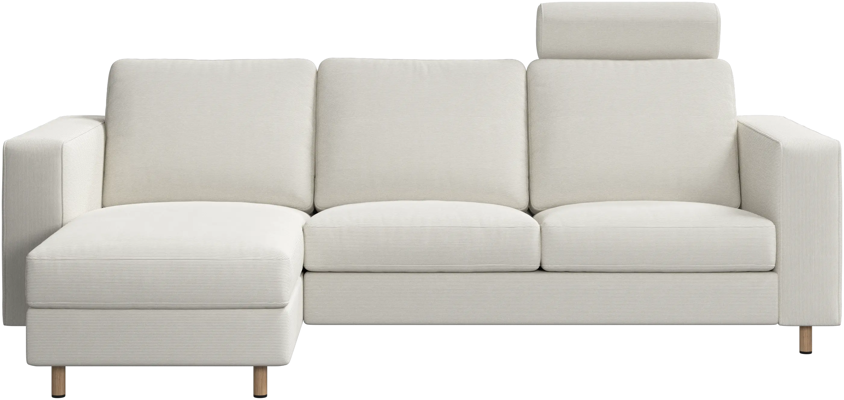 Indivi sofa with chaise longue left