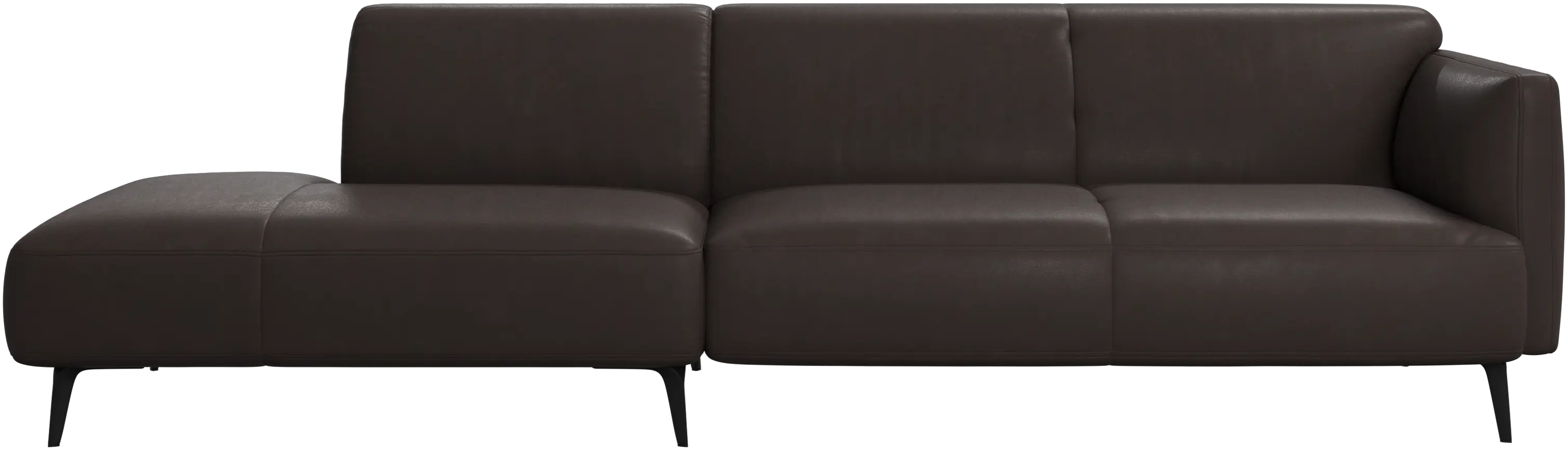 Modena sofa with lounging unit
