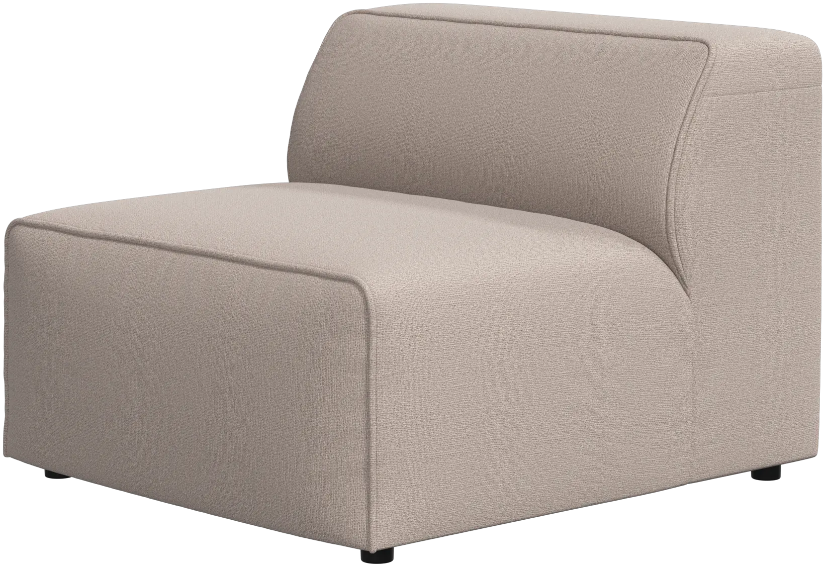 Carmo 1-seater, no armrests