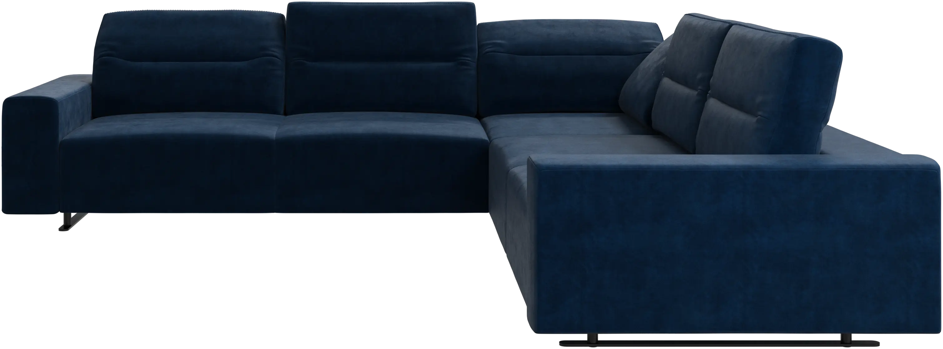 Hampton corner sofa with adjustable back